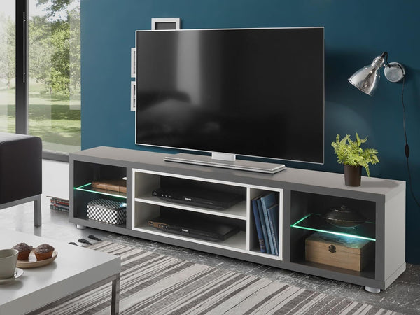 mobile-porta-tv-legno-soggiorno-moderno-design-salotto-camera-basso-bianco-grigio-portatv-cucina-con-cassetti-luci-a-led-BGG2732,78SDE