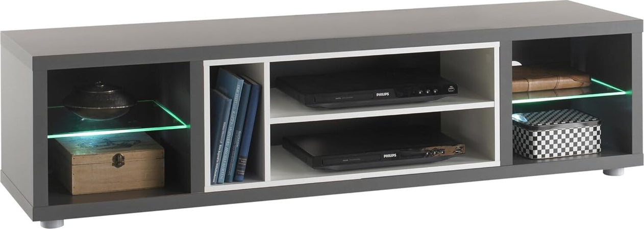 mobile-porta-tv-legno-soggiorno-moderno-design-salotto-camera-basso-bianco-grigio-portatv-cucina-con-cassetti-luci-a-led-BGG2732,78SDE