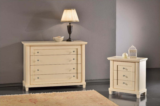 MOBILI-2G---1-COMO'-2-COMODINI-CLASSICO-IN-LEGNO-COLORE-AVORIO