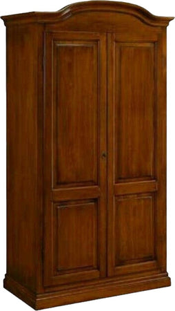 MOBILI-2G---Armadio-2-ante-in-legno-massello-classico-cappello-tondo-107x55x197H