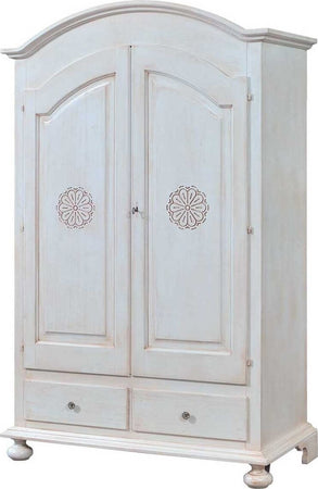 MOBILI-2G---ARMADIO-2-PORTE-LEGNO-SHABBY-BIANCO-INVECCHIATO-125X61X200