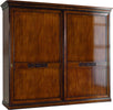 MOBILI-2G---ARMADIO-2-PORTE-SCORREVOLI-ARTE-POVERA-IN-LEGNO-TINTA-NOCE-290x67x247