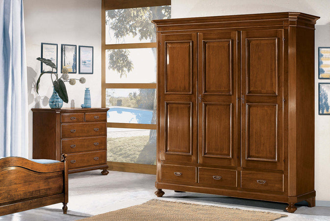 MOBILI-2G---ARMADIO-3-ANTE-ARTE-POVERA-IN-LEGNO-TINTA-NOCE-192X63X217