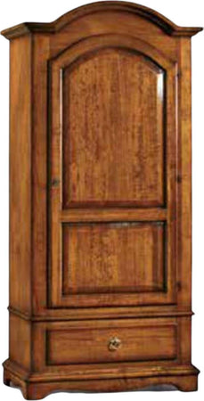 MOBILI-2G---ARMADIO-ARTE-POVERA-1-PORTA-LEGNO-TINTA-NOCE-96x56x196H
