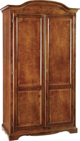 MOBILI-2G---Armadio-arte-povera-2-ante-in-legno-tinta-noce-107X55X197