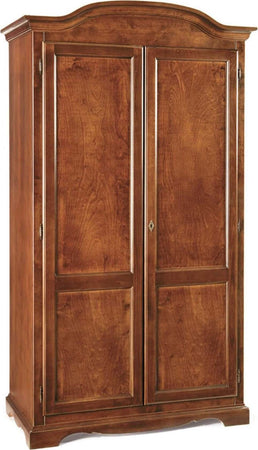 MOBILI-2G---ARMADIO-CAPPELLO-GENDARME-2-ANTE-BATTENTI-GREZZO-L.107-P.55-H.197