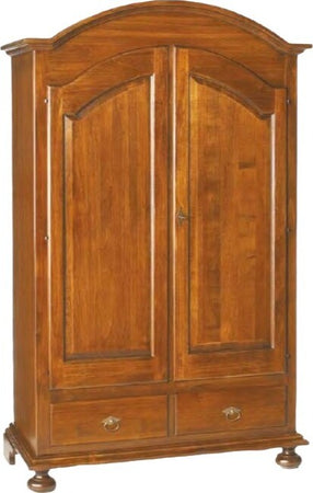 MOBILI-2G---Armadio-Classico-2-Ante-legno-gendarme-Elite-125X61X200