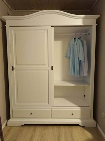 MOBILI-2G---ARMADIO-CLASSICO-2-ANTE-SCORREVOLI-LEGNO-AVORIO-PATINATO-180X67X225