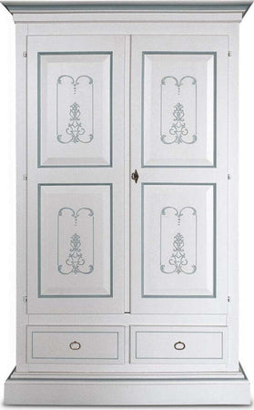 MOBILI-2G---Armadio-classico-2-porte-legno-bianco-e-filetti-azzurro-cenere-128x61x200