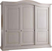 MOBILI-2G---ARMADIO-CLASSICO-LEGNO-BIANCO-3-PORTE-SCORREVOLI-294X68X265