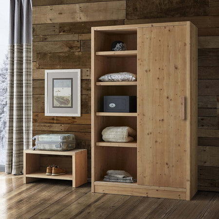 MOBILI-2G---ARMADIO-CORTINA-1-ANTA-SCORREVOLE-LEGNO-MASSELLO-DI-ABETE-125X55X220
