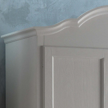 MOBILI-2G---ARMADIO-SHABBY-2-ANTE-2-CASSETTI-IN-LEGNO-MASSELLO-GRIGIO-L.118-P.65-H.218