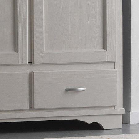 MOBILI-2G---ARMADIO-SHABBY-2-ANTE-2-CASSETTI-IN-LEGNO-MASSELLO-GRIGIO-L.118-P.65-H.218