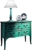 MOBILI-2G---Cassettiera-2-cassetti-Legno-verde-Shabby-chic-92x44x79