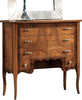 MOBILI-2G---Cassettiera-5-cassetti-Classica-Legno-radica-di-frassino-81x36x81