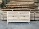 MOBILI-2G---Cassettiera-6-cassetti-In-Legno-massello-grezzo-150x50x85