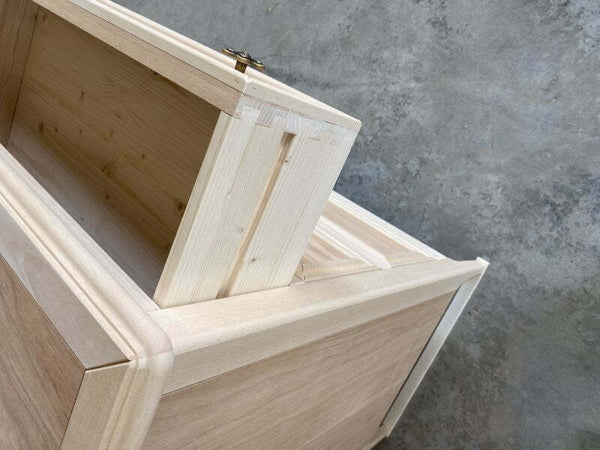 MOBILI-2G---Cassettiera-6-cassetti-In-Legno-massello-grezzo-150x50x85
