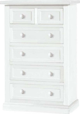MOBILI-2G---Cassettiera-6-cassetti-in-legno-shabby-bianco-62x37X93