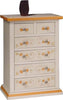 MOBILI-2G---Cassettiera-6-cassetti-in-legno-shabby-bianco-anticato-decorato-62x37X93