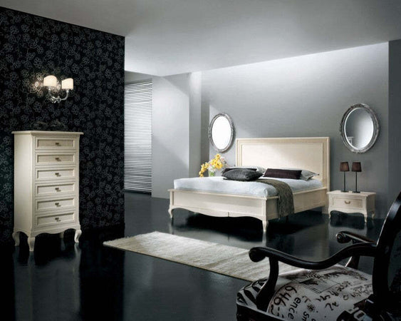 MOBILI-2G---Cassettiera-6-cassetti-paglia-di-vienna-Legno-Shabby-Bianco-invecchiato-69x43x131