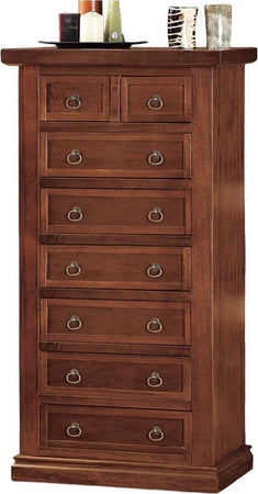MOBILI-2G---Cassettiera-8-cassetti-in-legno-arte-povera-tinta-noce-63x37X127