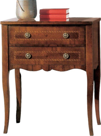 MOBILI-2G---Cassettiera-classica-2-cassetti-Legno-bassano-65x40x80