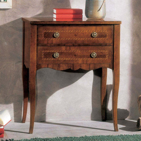 MOBILI-2G---Cassettiera-classica-2-cassetti-Legno-bassano-65x40x80