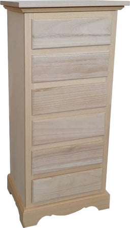MOBILI-2G---Cassettiera-classica-6-cassetti-In-Legno-grezzo-50x35x105