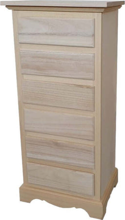 MOBILI-2G---Cassettiera-classica-6-cassetti-In-Legno-grezzo-50x35x105