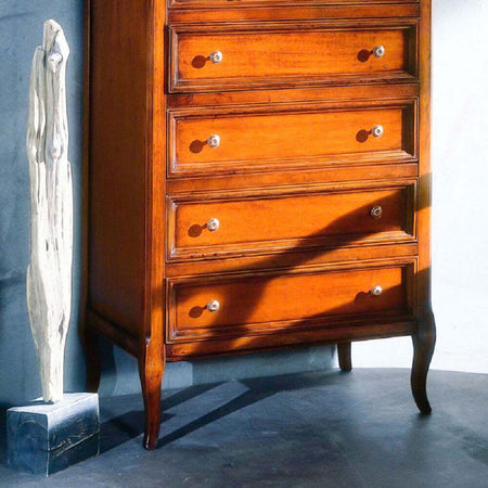 MOBILI-2G---CASSETTIERA-CLASSICA-IN-LEGNO-9-CASSETTI-FINITURA-BASSANO-L.70-P.43-H.140