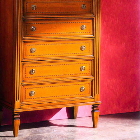 MOBILI-2G---CASSETTIERA-CLASSICA-IN-LEGNO-9-CASSETTI-FINITURA-BASSANO-L.75-P.41-H.140