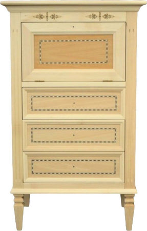 MOBILI-2G---CASSETTIERA-CLASSICA-IN-LEGNO-GREZZO-3-CASSETTI-E-RIBALTA-60X41X100