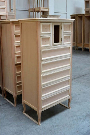 MOBILI-2G---CASSETTIERA-CLASSICA-IN-LEGNO-GREZZO-9-CASSETTI-70X43X140