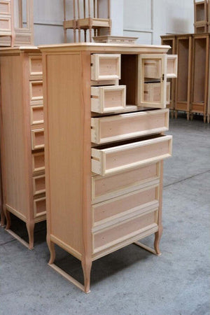 MOBILI-2G---CASSETTIERA-CLASSICA-IN-LEGNO-GREZZO-9-CASSETTI-70X43X140