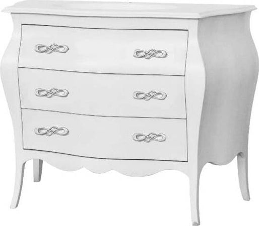 MOBILI-2G---Cassettiera-sagomata-3-cassetti-legno-shabby-bianco-99x41X85