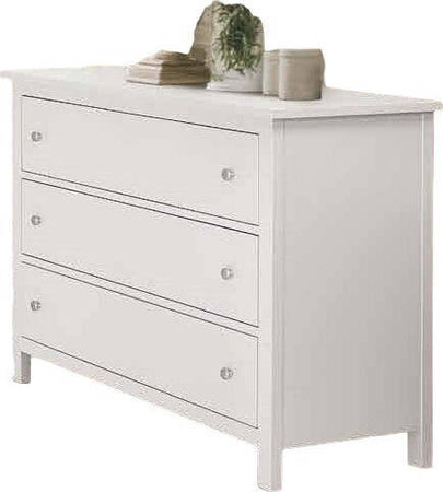 MOBILI-2G---COMO'-IN-LEGNO-3-CASSETTI-LACCATO-BIANCO-114-X-51-X-95-H