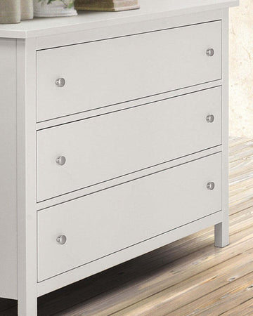 MOBILI-2G---COMO'-IN-LEGNO-3-CASSETTI-LACCATO-BIANCO-114-X-51-X-95-H