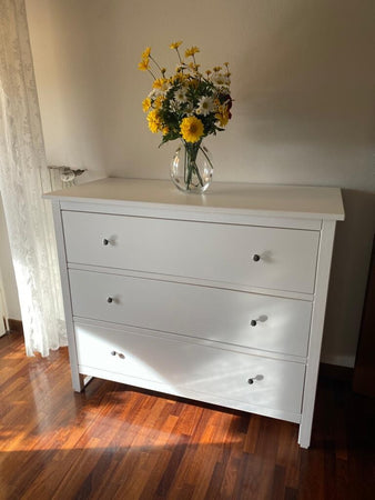 MOBILI-2G---COMO'-IN-LEGNO-3-CASSETTI-LACCATO-BIANCO-114-X-51-X-95-H