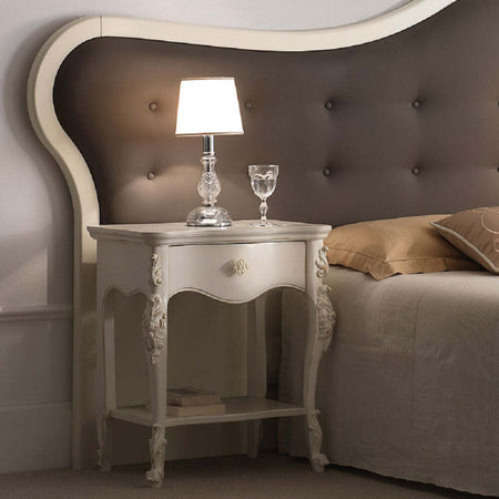 MOBILI-2G---COMODINO-CLASSICO-1-CASSETTO-1-RIPIANO-IN-LEGNO-BIANCO-L.57-P.40-H.68