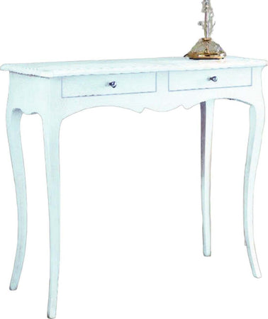 MOBILI-2G---CONSOLLE-ARTE-POVERA-2-CASSETTI-IN-LEGNO-BIANCO-L-.96-H-80-P.-41