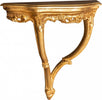 MOBILI-2G---CONSOLLE-BAROCCA-SOSPESA-IN-FOGLIA-ORO-MISURA-:-L.58-x-H.-50-x-P.-23