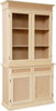 MOBILI-2G---Cristalliera-in-legno-2-Ante-Arte-Povera-L.105-P.42-H.205