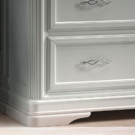 MOBILI-2G---GRUPPO-1-CASSETTIERA-RIBALTA-2-COMODINI-INTARSIATI-IN-LEGNO-MASSELLO-BIANCO