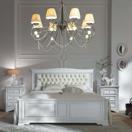 MOBILI-2G---GRUPPO-1-CASSETTIERA-RIBALTA-2-COMODINI-INTARSIATI-IN-LEGNO-MASSELLO-BIANCO