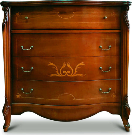 MOBILI-2G---GRUPPO-COMO'-2-COMODINI-ARTE-POVERA-IN-LEGNO-TINTA-NOCE