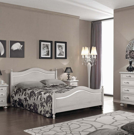 MOBILI-2G---LETTO-MATRIMONIALE-CLASSICO-IN-LEGNO-BIANCO-OPACO
