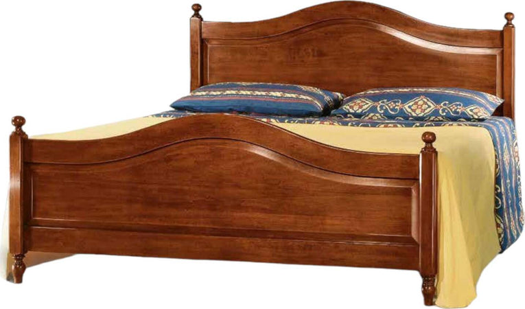 MOBILI-2G---Letto-matrimoniale-classico-in-legno-tinta-noce-175-H-112-P-212