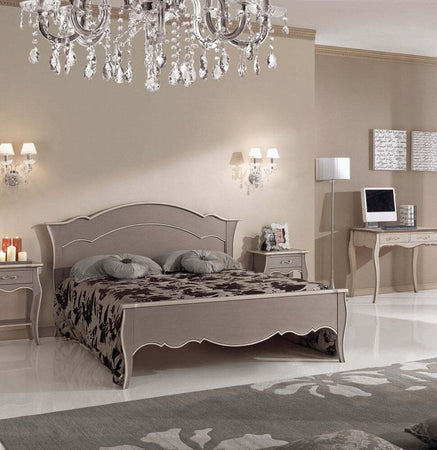MOBILI-2G---LETTO-SAGOMATO-MATRIMONIALE-BICOLORE-TORTORA-IN-LEGNO