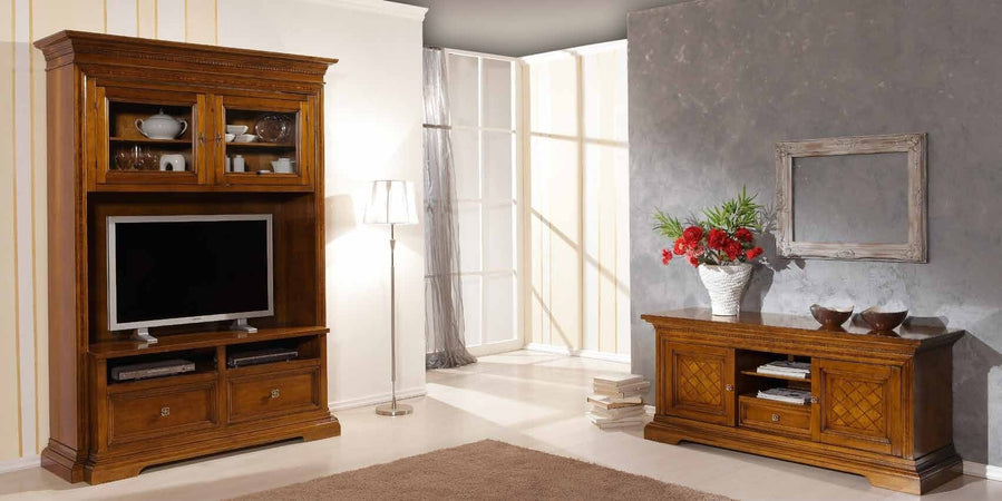 MOBILI-2G---PORTA-TV-IN-LEGNO-2-ANTE-SCORREVOLI-NOCE-BASSANO-L.169-P.53-H.75