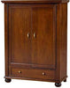 MOBILI-2G---SCARPIERA-2-PORTE-IN-LEGNO-NOCE-L.97-P.44-H.130